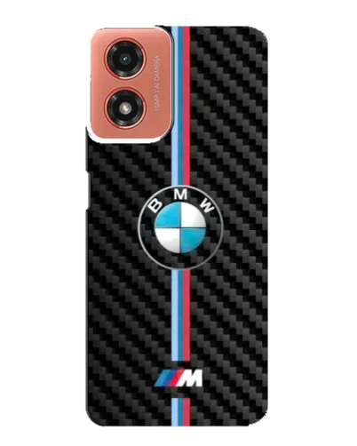 Чехол для Motorola MOTO G04 с картинкой «Эмблема BMW и карбон» Чехол для Motorola MOTO G04 с картинкой «Эмблема BMW и карбон»