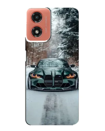 Чехол для Motorola MOTO G04 с картинкой «BMW в зимнем лесу» Чехол для Motorola MOTO G04 с картинкой «BMW в зимнем лесу»