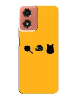Чехол для Motorola MOTO G04 с картинкой «BMW — современная классика»