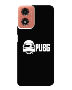 Чехол для Motorola MOTO G04 с картинкой «PUBG — классический лого» Чехол для Motorola MOTO G04 с картинкой «PUBG — классический лого»