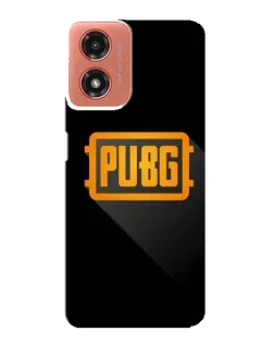 Чехол для Motorola MOTO G04 с картинкой «PUBG — рамка лого» Чехол для Motorola MOTO G04 с картинкой «PUBG — рамка лого»