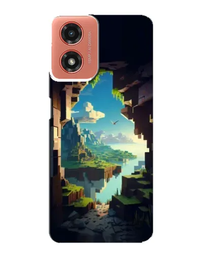 Чехол для Motorola MOTO G04 с картинкой «Вид из пещеры» Чехол для Motorola MOTO G04 с картинкой «Вид из пещеры»