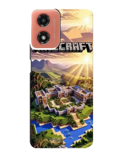 Чехол для Motorola MOTO G04 с картинкой «Minecraft панорама» Чехол для Motorola MOTO G04 с картинкой «Minecraft панорама»