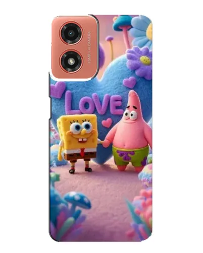 Чехол для Motorola MOTO G04 с картинкой «Губка Боб Патрик» Чехол для Motorola MOTO G04 с картинкой «Губка Боб Патрик»