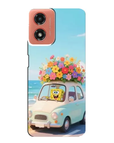 Чехол для Motorola MOTO G04 с картинкой «Автомобильное путешествие» Чехол для Motorola MOTO G04 с картинкой «Автомобильное путешествие»