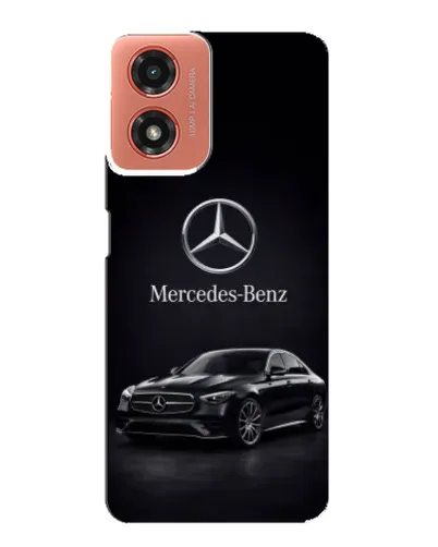 Чехол для Motorola MOTO G04 с картинкой «Mercedes — решетка радиатора» Чехол для Motorola MOTO G04 с картинкой «Mercedes — решетка радиатора»