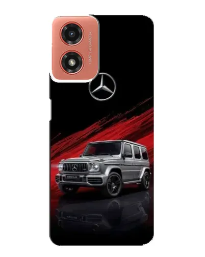 Чехол для Motorola MOTO G04 с картинкой «Mercedes G-Class красный» Чехол для Motorola MOTO G04 с картинкой «Mercedes G-Class красный»
