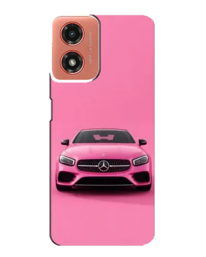 Чехол для Motorola MOTO G04 с картинкой «Розовый Mercedes AMG» Чехол для Motorola MOTO G04 с картинкой «Розовый Mercedes AMG»