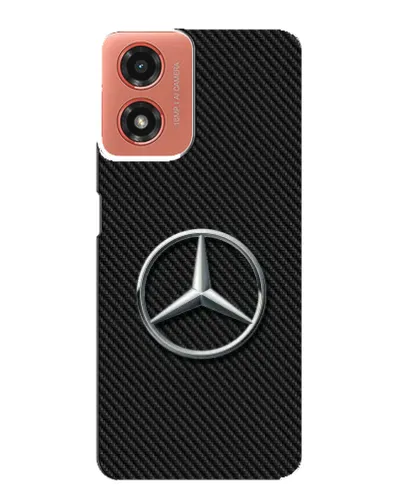 Чохол для Motorola MOTO G04 з картинкою «Карбоновий Mercedes стиль» Чохол для Motorola MOTO G04 з картинкою «Карбоновий Mercedes стиль»