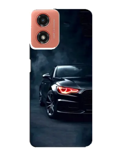 Чехол для Motorola MOTO G04 с картинкой «Audi — хищный взгляд»