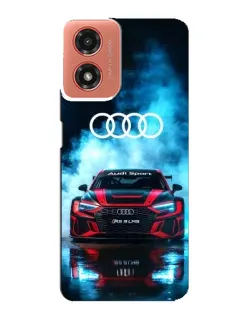 Чехол для Motorola MOTO G04 с картинкой «Audi Sport — неон» Чехол для Motorola MOTO G04 с картинкой «Audi Sport — неон»