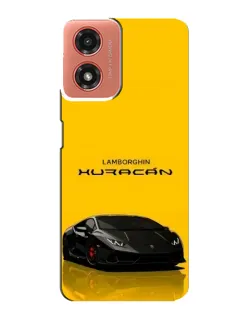 Чехол для Motorola MOTO G04 с картинкой «Lamborghini Huracan черный» Чехол для Motorola MOTO G04 с картинкой «Lamborghini Huracan черный»
