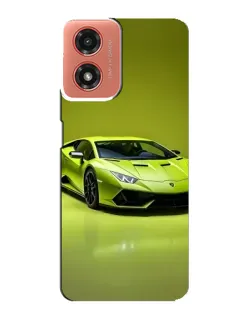 Чехол для Motorola MOTO G04 с картинкой «Салатовый Lamborghini Huracan» Чехол для Motorola MOTO G04 с картинкой «Салатовый Lamborghini Huracan»