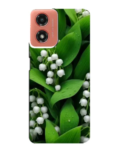Чехол для Motorola MOTO G04 с картинкой «Ландыши в зелени» Чехол для Motorola MOTO G04 с картинкой «Ландыши в зелени»