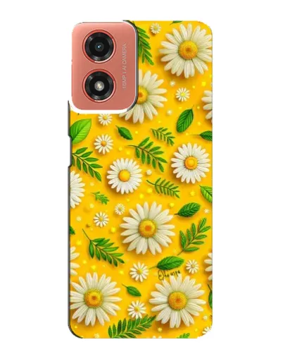 Чехол для Motorola MOTO G04 с картинкой «Ромашковое солнце» Чехол для Motorola MOTO G04 с картинкой «Ромашковое солнце»