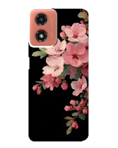 Чехол для Motorola MOTO G04 с картинкой «Розовая ветка сакуры» Чехол для Motorola MOTO G04 с картинкой «Розовая ветка сакуры»