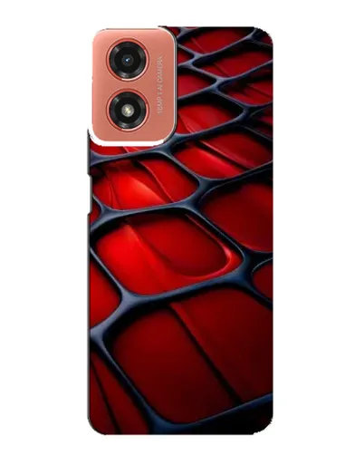 Чехол для Motorola MOTO G04 с картинкой «Красная глянцевая сетка» Чехол для Motorola MOTO G04 с картинкой «Красная глянцевая сетка»