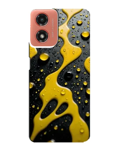 Чехол для Motorola MOTO G04 с картинкой «Жидкое желтое золото» Чехол для Motorola MOTO G04 с картинкой «Жидкое желтое золото»