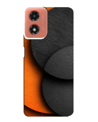 Чехол для Motorola MOTO G04 с картинкой «Геометрия оранжевых кругов» Чехол для Motorola MOTO G04 с картинкой «Геометрия оранжевых кругов»