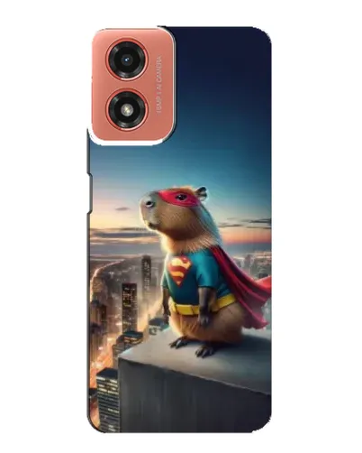 Чехол для Motorola MOTO G04 с картинкой «Капи-мен супергерой» Чехол для Motorola MOTO G04 с картинкой «Капи-мен супергерой»