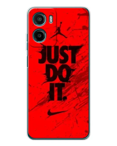 Чехол для Motorola Moto G05 с картинкой «Nike Just Do It»