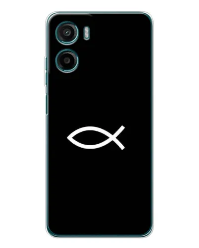 Чехол для Motorola Moto G05 с картинкой «Символ рыбы Jesus» Чехол для Motorola Moto G05 с картинкой «Символ рыбы Jesus»