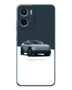 Чехол для Motorola Moto G05 с картинкой «Серебристый Cybertruck Tesla» Чехол для Motorola Moto G05 с картинкой «Серебристый Cybertruck Tesla»