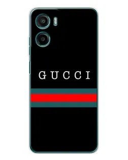 Чехол для Motorola Moto G06 Power с картинкой «Gucci — красный пояс»