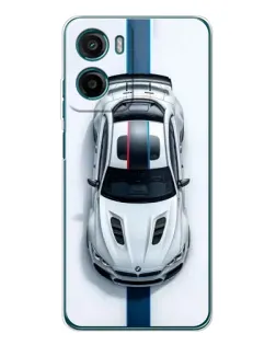 Чехол для Motorola Moto G06 Power с картинкой «Вид сверху — BMW M»