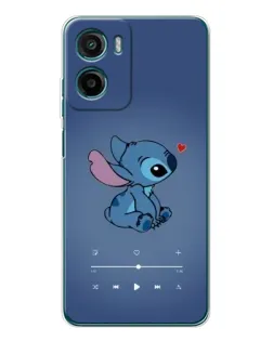 Чехол для Motorola Moto G06 Power с картинкой «Музыкальный Stitch»