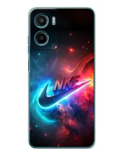 Чехол для Motorola Moto G06 с картинкой «Огненный логотип Nike» Чехол для Motorola Moto G06 с картинкой «Огненный логотип Nike»