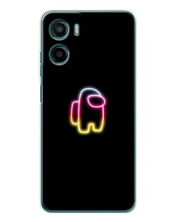 Чехол для Motorola Moto G06 с картинкой «Among Us градиент» Чехол для Motorola Moto G06 с картинкой «Among Us градиент»