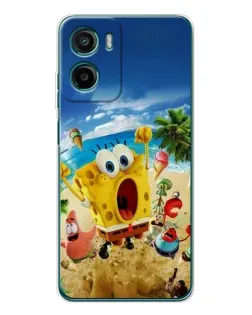 Чехол для Motorola Moto G06 с картинкой «Развлечения на пляже»