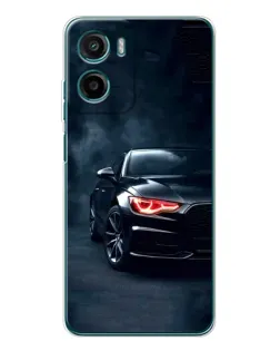 Чехол для Motorola Moto G06 с картинкой «Audi — хищный взгляд»