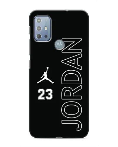 Чехол для Motorola MOTO G10 с картинкой «Jordan Vertical»