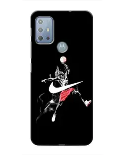 Чехол для Motorola MOTO G10 с картинкой «Jordan Jumpman» Чехол для Motorola MOTO G10 с картинкой «Jordan Jumpman»