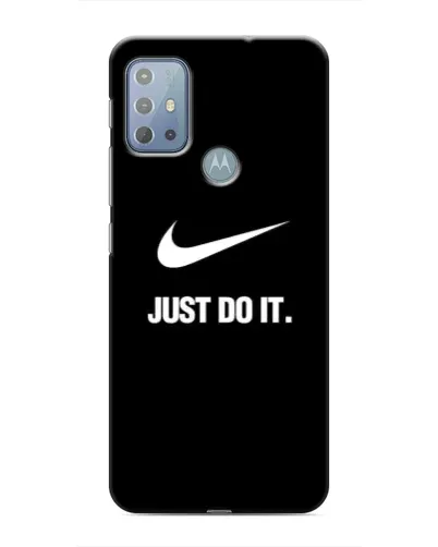 Чехол для Motorola MOTO G10 с картинкой «Классический принт Nike»