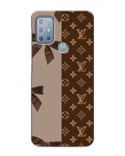 Чехол для Motorola MOTO G10 с картинкой «Louis Vuitton — банты» Чехол для Motorola MOTO G10 с картинкой «Louis Vuitton — банты»