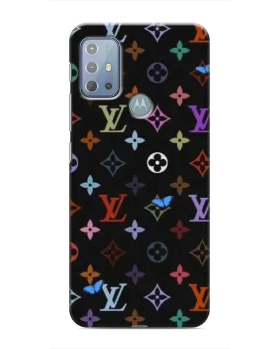 Чехол для Motorola MOTO G10 с картинкой «Цветная монограмма LV» Чехол для Motorola MOTO G10 с картинкой «Цветная монограмма LV»