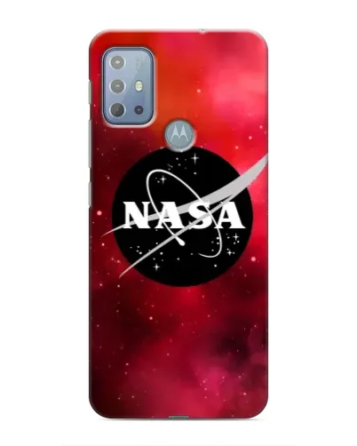 Чехол для Motorola MOTO G10 с картинкой «NASA — красная туманность»