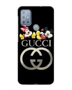 Чехол для Motorola MOTO G10 с картинкой «Gucci — герои Disney»