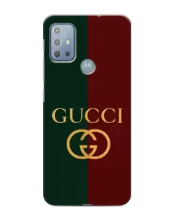 Чехол для Motorola MOTO G10 с картинкой «Gucci — темно-зеленый градиент»
