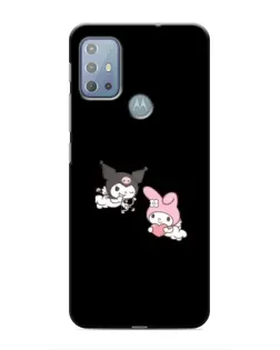 Чехол для Motorola MOTO G10 с картинкой «My Melody и Kuromi»