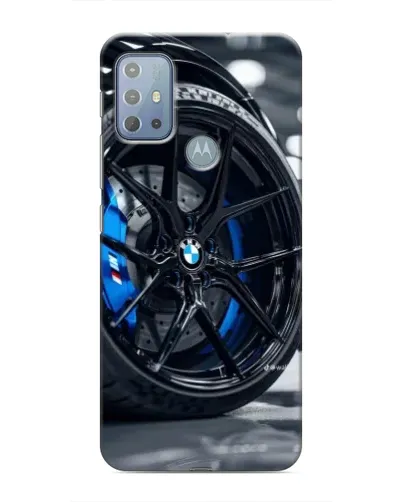 Чехол для Motorola MOTO G10 с картинкой «Колесо BMW вблизи» Чехол для Motorola MOTO G10 с картинкой «Колесо BMW вблизи»