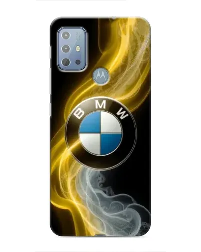 Чехол для Motorola MOTO G10 с картинкой «Золотистый дым BMW» Чехол для Motorola MOTO G10 с картинкой «Золотистый дым BMW»