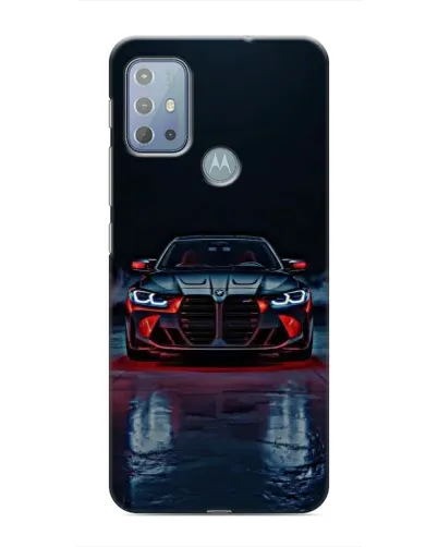 Чехол для Motorola MOTO G10 с картинкой «BMW на мокрой дороге» Чехол для Motorola MOTO G10 с картинкой «BMW на мокрой дороге»