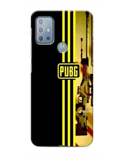 Чехол для Motorola MOTO G10 с картинкой «PUBG — камуфляжный шлем»