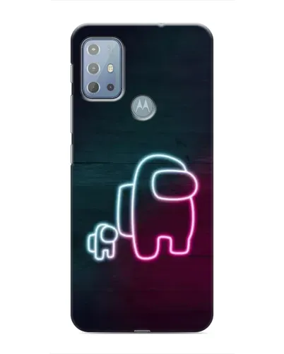 Чехол для Motorola MOTO G10 с картинкой «Among Us неон-арт» Чехол для Motorola MOTO G10 с картинкой «Among Us неон-арт»