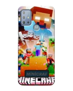 Чехол для Motorola MOTO G10 с картинкой «Minecraft герои игры» Чехол для Motorola MOTO G10 с картинкой «Minecraft герои игры»
