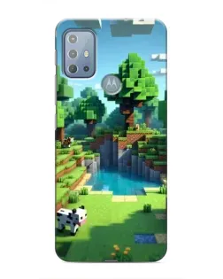 Чехол для Motorola MOTO G10 с картинкой «Minecraft летний день» Чехол для Motorola MOTO G10 с картинкой «Minecraft летний день»
